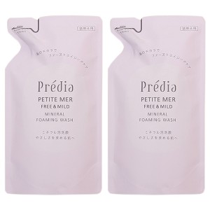 【セット】 コーセー プレディア Predia プティメール フリー & マイルド ミネラル フォーミング ウォッシュ 詰替え用 180mL 2個セット