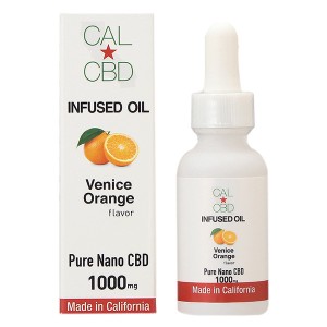 キャルシービーディー CAL CBD インフューズドオイル ベニスオレンジ 1000mg Infused Oil  Venice Orange 30mL CBDオイル