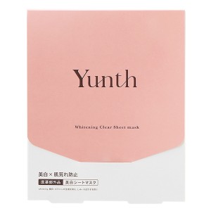 ユンス Yunth 薬用美白シートマスク 21mL 6シート 【医薬部外品】