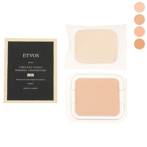 エトヴォス ETVOS タイムレスフォギーミネラルファンデーション リフィル (パフ付) SPF50+ PA++++ 10g パウダーファンデーション