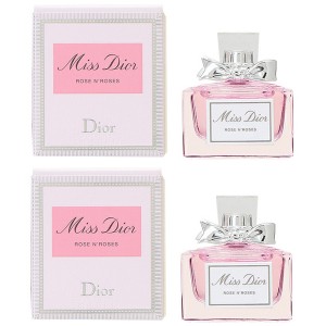 【セット】ディオール Dior ミス ディオール ローズ&ローズ オードゥ トワレ EDT レディース 5mL 2個セット オードトワレ ミニサイズ