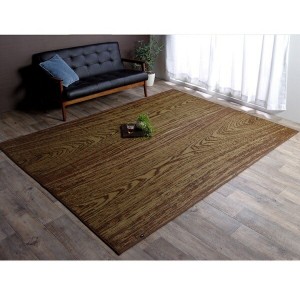 い草ラグ 国産 カーペット Fウォール 約140×200cm  カーペット・ラグ い草 1717400 い草 ラグ カーペット 上品 抗菌 防臭「ポイント2% 3