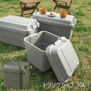 トランクカーゴ 30L アウトドア アウトドア用品 TC-30 キャンプ アウトドア 収納 カー用品 ファイル収納 マルチ 蓋つき「ポイント2% 300