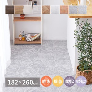 【ポイント7% 300円クーポン進呈 送料無料配布」滑り止め付きクッションフロア2 182×260cm カーペット・ラグ カーペット 700040302 7000