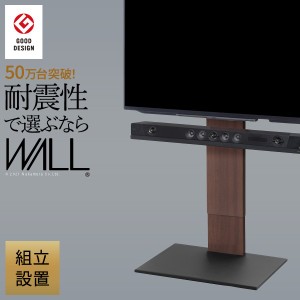 「グッドデザイン賞受賞」WALLインテリアテレビスタンドV2ハイタイプ-組立設置サービス付き- 収納家具 テレビ台・ローボード WKTVA6 テレ