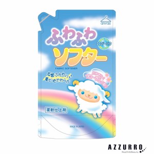 ロケット石鹸 ふわふわソフター 詰め替え用 フローラルの香り1500ml 【ドラッグストア】【ゆうパック対応】