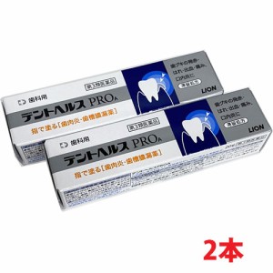 【第3類医薬品】歯科用 デントヘルスPRO 20g×2本