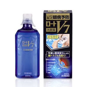 【第3類医薬品】ロートV7洗眼薬 500mL