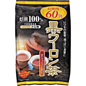 黒ウーロン茶お徳用 180g（3g×60包）（黒烏龍茶）
