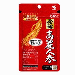 発酵高麗人参 30粒 約30日分 小林製薬の栄養補助食品