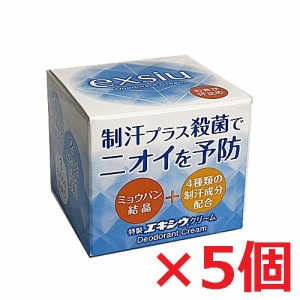 【医薬部外品】 ミョウバン結晶配合 特製エキシウクリーム 30g×5個【コンパクト発送】