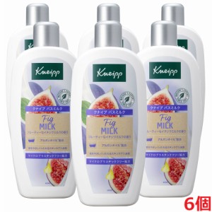 【6個セット】クナイプ バスミルク イチジクミルクの香り 480mL×6個  kneippspt