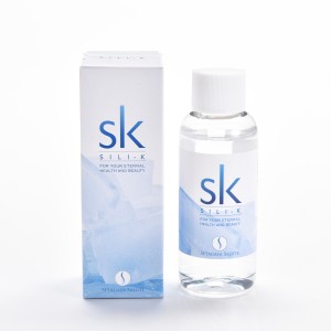 SILI-K シリー・ケイ 水溶性濃縮珪素 100ml 純度99.9％の純粋な水晶石を高温2000℃の溶解釜で燃焼してガス化した珪素成分を独自な方法で