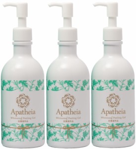 アパティア薬用美白ピーリングゲル プラチナム ハーブ 300g×3本セット ピーリング ゴマージュ スキンケア Apatheia アパティア ピーリン