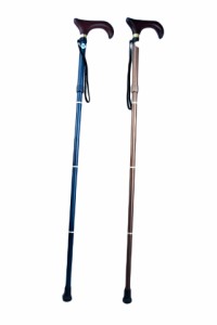 プルストップ方式ステッキ 楓4段式 一本杖 杖 ステッキ 移動・歩行支援用品 カラフル つえ カラフルステッキ プルストップ方式 伸縮 軽量