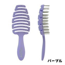 アメイジングヘアブラシ 特殊なブラシ形状が頭皮に密着。速乾＆時短で髪しなやかに！ピンが頭皮を刺激し指圧の代用サポート。