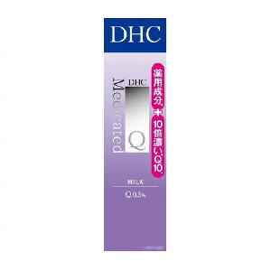 DHC 薬用Q フェースミルク SS 40ml DHC 薬用Q 薬用乳液 薬用 乳液 ミルク スキンケア CoQ10 コエンザイムQ10 乾燥 保湿 潤い 無香料 無着