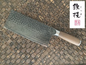 鎚目 菜切包丁 HC-875H 菜切り包丁 包丁 野菜切り包丁 野菜 ダマスカス鋼 新潟県 燕三条 国産 日本製 槌目包丁 鉄技 つちめ 野菜刻み な