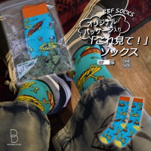 BBF ORIGINAL メンズ ソックス 靴下 ストリート アウトドア 小物 アクセサリー ONE SIZE b系  ストリート系 ダンス 衣装 ヒップホップ ダ