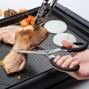 分解式 日本製 焼肉ハサミ 240mm プログレード 黒 PG-403 焼肉用 食洗機対応 肉切りはさみ 肉切りハサミ キッチンハサミ キッチンはさみ 