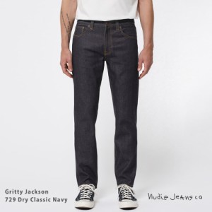 Nudie Jeans ヌーディージーンズ Gritty Jackson 113559 デニムパンツ メンズ ジーパン ストレート リジッド 無償リペア 11438