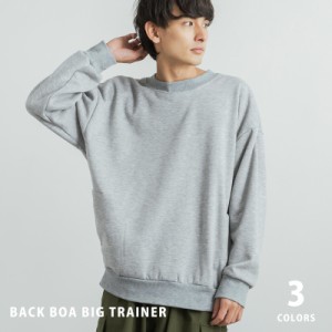 トレーナー スウェット メンズ レディース 長袖 クルーネック リンガー カレッジ 裏毛 ビッグシルエット リブ ライン プリント 12154