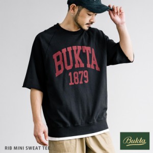 Tシャツ 半袖 ロゴT メンズ オーバーサイズ クルーネック コットン カジュアル カレッジ プリント 春夏 Bukta BU2345806 13385