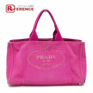 プラダ PRADA CANAPA（カナパ） B1872B トートバッグ コットンキャンバス ピンク