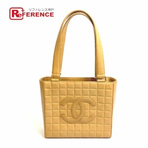 シャネル CHANEL チョコバー A17809 CC ココマーク セミショルダーバッグ トートバッグ ラムスキン ブラック