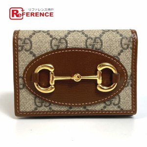 グッチ プチマーモント ダブルG Wホック 財布 カーフスキン GUCCI+