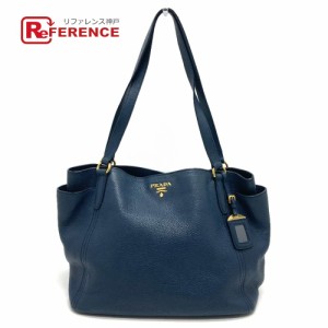 PRADA プラダ   トートバッグ BR4395 レザー   ベージュ    【本物保証】