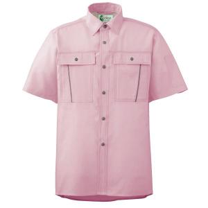 ミドリ安全 男女兼用 半袖さらりシャツ Rcs605 上 ピンク 作業着 作業服の通販はau Wowma ワウマ ミドリ安全 Com 商品ロットナンバー