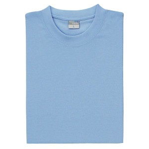 小倉屋 半袖Tシャツ（胸ポケット無）K9008 6 サックス ユニフォーム 作業着 男性 女性 ワークウェア