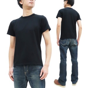 フェローズ Tシャツ 2PACK-TEE Pherrows Pherrows 2枚組 無地Tシャツ メンズ パックTEE 2P 2枚セット ツーパック 無地 半袖tee ブラック 