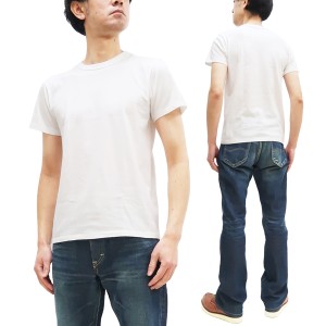 フェローズ Tシャツ 2PACK-TEE Pherrows Pherrows 2枚組 無地Tシャツ メンズ パックTEE 2P 2枚セット ツーパック 無地 半袖tee ホワイト 