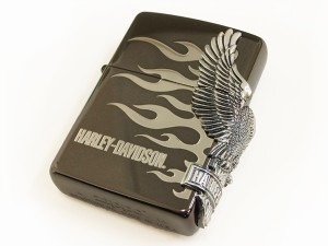 ハーレーダビッドソン ジッポーライター HDP-02 ZIPPO HARLEY-DAVIDSON サイドメタル 新品