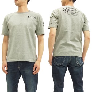 テッドマン 3ポケット Tシャツ TDSS-470 TEDMAN エフ商会 メンズ 半袖tee アッシュグレー 新品