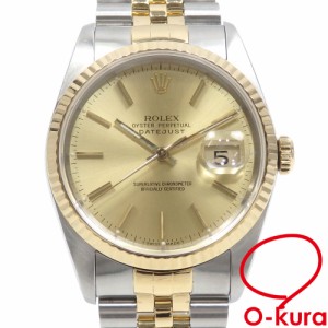 中古 ロレックス ROLEX デイトジャスト メンズ 16233 オートマ E番 1990年-1991年頃製 SS YG 腕時計 自動巻