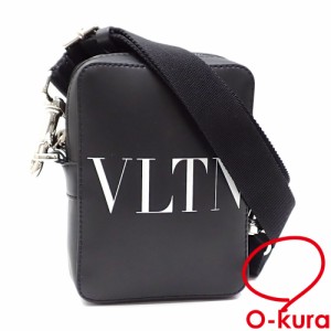 中古 ヴァレンティノガラヴァーニ VLTN レザー スモール ショルダーバッグ レディース ブラック レザー 5Y2B0943WJW_0NI 斜め掛