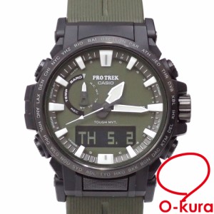 中古 カシオ 腕時計 プロトレック クライマーライン メンズ タフソーラー 樹脂 ステンレススチール ソフトウレタンバンド PRW-61Y-3JF 光