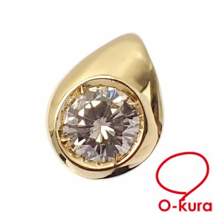 中古 ダイヤモンド ペンダントトップ レディース K18YG 0.20ct 0.5g 750 18金 イエローゴールド 750 18金 イエローゴールド ペンダントヘ