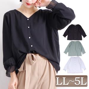 シフォン ブラウス 長袖の通販 Au Pay マーケット