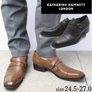 キャサリンハムネット KATHARINE HAMNETT 本革 ビジネスシューズ 3990