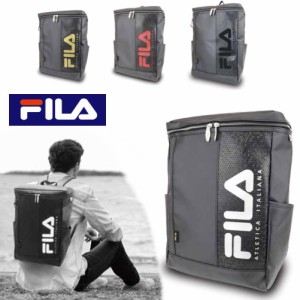 スクエアリュック」FILA フィラ 通学 通勤 部活 修学旅行 旅行 FL-0006