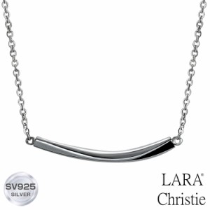 ララクリスティー ネックレス メンズ バー デザイン ネックレス メンズ [ BLACK Label ] シルバー プレゼント LARA Christie  メンズ プ