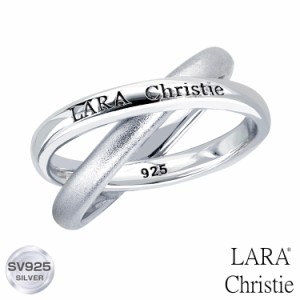 ララクリスティー リング 指輪 レディースシルバー ロンド WHITE Label r3871-w 7号 9号 11号 13号 15号 LARA Christie レディース プレ