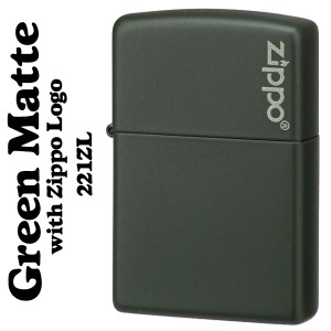 ZIPPO ジッポーライター ジッポライター#221ZLグリーンマットジッポ・レギュラー ヤマトメール便なら送料無料  