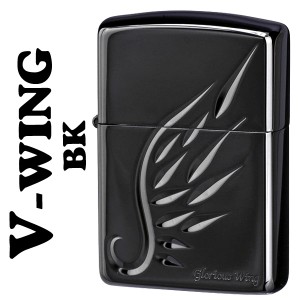 ZIPPO/レジェンド オブ アーマージッポー ブラック V-WING Vウイング  送料無料 ヤマトメール便対応 