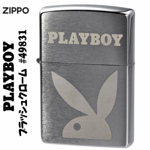 父の日：zippo ジッポー Playboy Bunny Logo プレイボーイ 49831 オイルライター  おしゃれ メンズ かっこいい ギフト  ヤマトメール便対