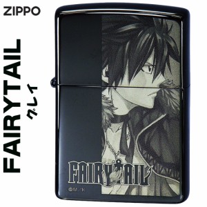 zippo ジッポーライター  FAIRYTAIL フェアリーテイル  グレイ Hiro Mashima BNi ミラー・レーザー彫刻 送料無料